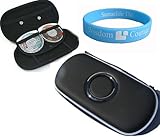 Sony PSP Playstation Pink Leather Pouch Case + Psp 2-in-1 Usb Data Transfer ....