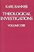 Search : Theological Investigations Volume XXIII