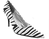 ZEBRA POINTED TOE PUMP