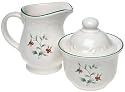 Pfaltzgraff Winterberry Sugar and Creamer Set