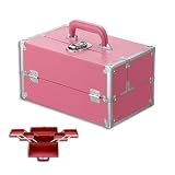 Japonesque train case pink