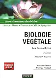 Biologie v�g�tale : Les Cormophytes Cours et questions de r�visions