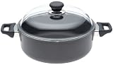 Scanpan Classic Ceramic Titanium 3-3/4-Quart Low Stew Pot with Cover
