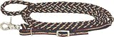 Abetta Braided Nylon Reins - Multi-color - 5/8 X 7Ft