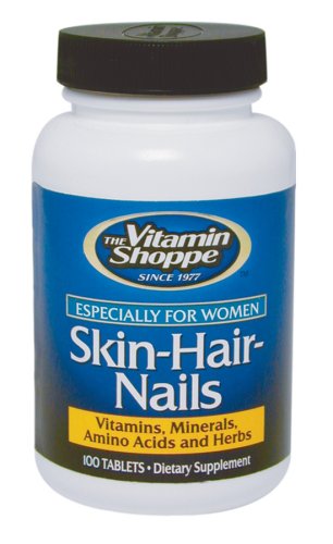 Vitamin Shoppe - Skin-Hair-Nails, 100 tablets