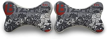 WarmsHeart Castle Carnival High Quality Memory Foam Pillow For Neck, Car Pillow One Pair