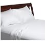 Divatex 230-Thread-Count Sateen King Sheet Set with Bonus King Pillowcases, White