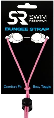 Adjustable Neon Bungee Cord Replacement Swim Goggles Kit | Swimming Goggle Strap | Unisex, One Size Fits Most