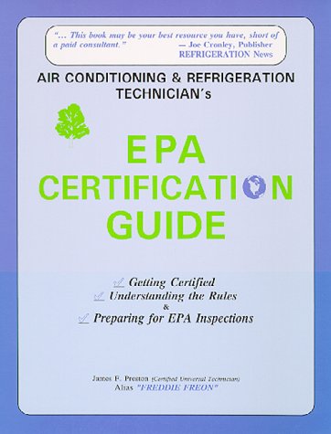 Air Conditioning and Refrigeration Technician's Epa Certification Guide under The Books Store
