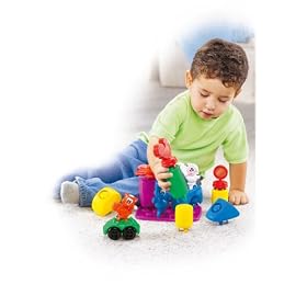 Fisher-Price Pop-Onz Pop 'n Build Blocks