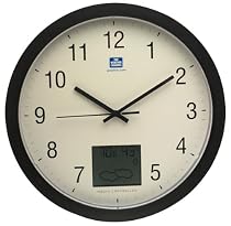 The Weather Channel WT-3131TWC Atomic Wall Clock with Forecast