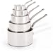 World Cuisine 359016 Stainless Steel Executive Sauce Pan 1.8 Qts.