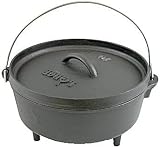 Lodge Logic 4-Quart Cast-Iron Camp Dutch Oven