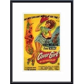 Cover Girl, Art Poster with Metal Frame, poster size: 11" x 17"
