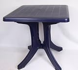 Review   / 'Jardin' Blue Resin Garden Patio Table (easy fold)