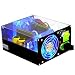 Electronics : Aspire / 500-Watt / ATX / Dual 80mm LED Fan / Black Aluminum, Clear Top / Power Supply