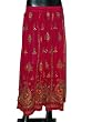 Designer Womens Bohemian Chic Hot Pink Bead Ethnic Beaded Fancy Bellydance Skirt
