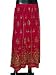 Designer Womens Bohemian Chic Hot Pink Bead Ethnic Beaded Fancy Bellydance Skirt