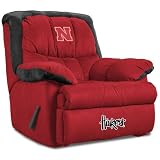 Nebraska Cornhuskers NCAA Micro Fiber Home Team Recliner