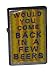 LI71 Would You Come Back In A Few Beers Flip Top Lighter