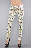Sale Tripp NYC The Splatter Paint Jean in White,Denim for Women, 3,White