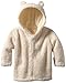 Magnificent Baby Baby Magnetic Smart Little Bear Fleece Hooded Jacket, Cream, 6-12 Months