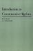 Introduction to Commutative Algebra