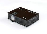 Taotaole Multimedia Mini Portable LCD LED Projection Home Cinema Theater Projector with HDMI USB VGA AV for Party,Home Entertainment Outdoor Camping by Taotaole
