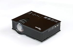 Taotaole Multimedia Mini Portable LCD LED Projection Home Cinema Theater Projector with HDMI USB VGA AV for Party,Home Entertainment Outdoor Camping by Taotaole