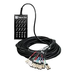 CBI MCB 16x4 Audio Snake, 100 Foot,CBI Cables,CBI MCB20100,AmzRe