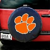 Clemson Tigers NCAA Spare Tire Cover by Fremont Die (Black)