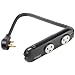 Outlets To Go Power Strip with USB -  Black