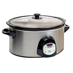 Maxi-Matic MST-6000 Elite Platinum 6-Quart Programmable Slow Cooker, Stainless by Maximatic