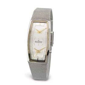 Skagen Women's Dual-Time Mesh Watch #281SGSC