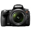 Sony Alpha SLTA55V DSLR with Translucent Mirror Technology and 3D Sweep Panorama (Camera Body only) (Black)