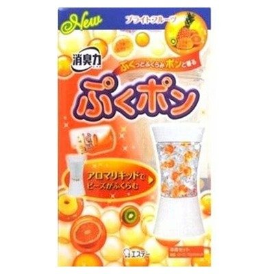 消臭力 ぷくポン ブライトフルーツ 本体セット 155ml＋5g