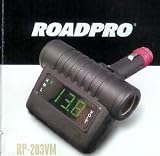 RoadPro® Digital Volt Meter and Socket Multiplier by ROADPRO