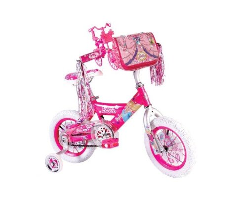 Barbie Girl's 12-Inch Bike, Pink/White