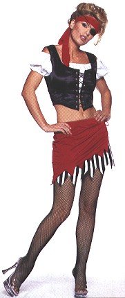Sexy Adult Pirate Costume