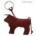 TORO - Bull Italian Leather Key Chain (Male)