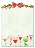 Christmas Cocktails Printable Party Invitation