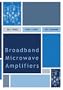 Broadband Microwave Amplifiers (Artech House Microwave Library)
