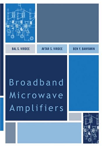 broadband microwave amplifiers artech house microwave library