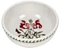 Portmeirion Botanic Garden Mistletoe Individual 5-1/2-Inch Fruit Salad Bowl, Set of Six