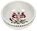 Portmeirion Botanic Garden Mistletoe Individual 5-1/2-Inch Fruit Salad Bowl, Set of Six