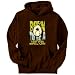 Born To Be A Rugby Union Football Player Sports Mens Hoodie (Brown, Sizes X-Small - XXX-Large)
