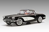 1/18 CHEVROLET CORVETTE 1959' ( TUXEDO BLACK ) ( LIMITED EDITION 6,000PCS WORLDWIDE )