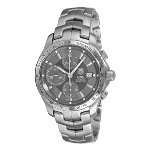 TAG Heuer Men's CJF2115.BA0594 Link Automatic Chronograph Grey Dial Watch