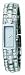 DKNY - NY3971 - Montre Femme - Quartz analogique - Bracelet en acier avec strass