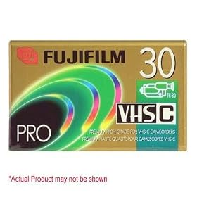 Fuji 23025031 Premium High Grade Vhs-C Video Tape (30 Min.) by Fuji
